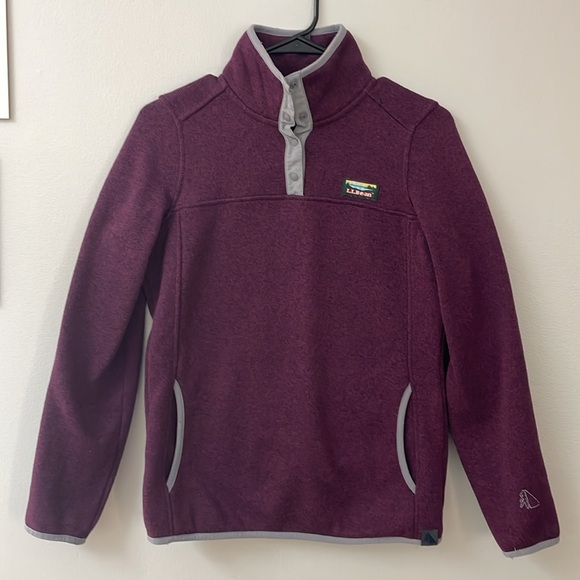 L.L.Bean Women’s Pullover Sweater - XS, Plum - Picture 6 of 7